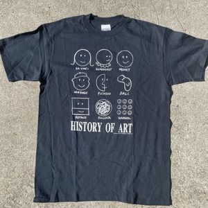 1991 History of Art Vintage T-shirt (rare)